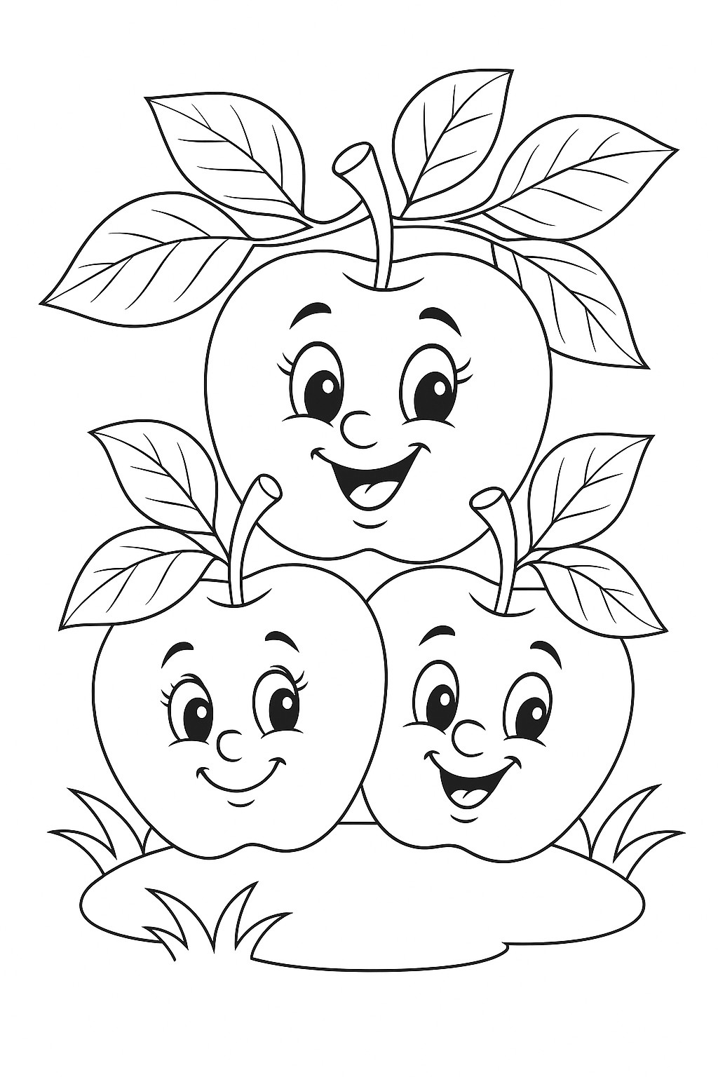 Pommes rigolotes d'automne